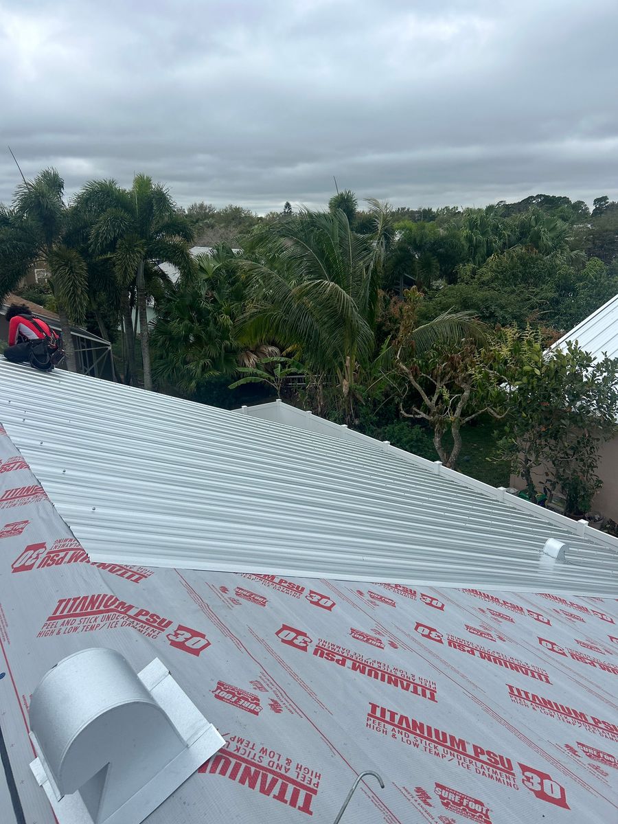 Roof Installation for Ridgecap Roofing in Port St. Lucie, FL