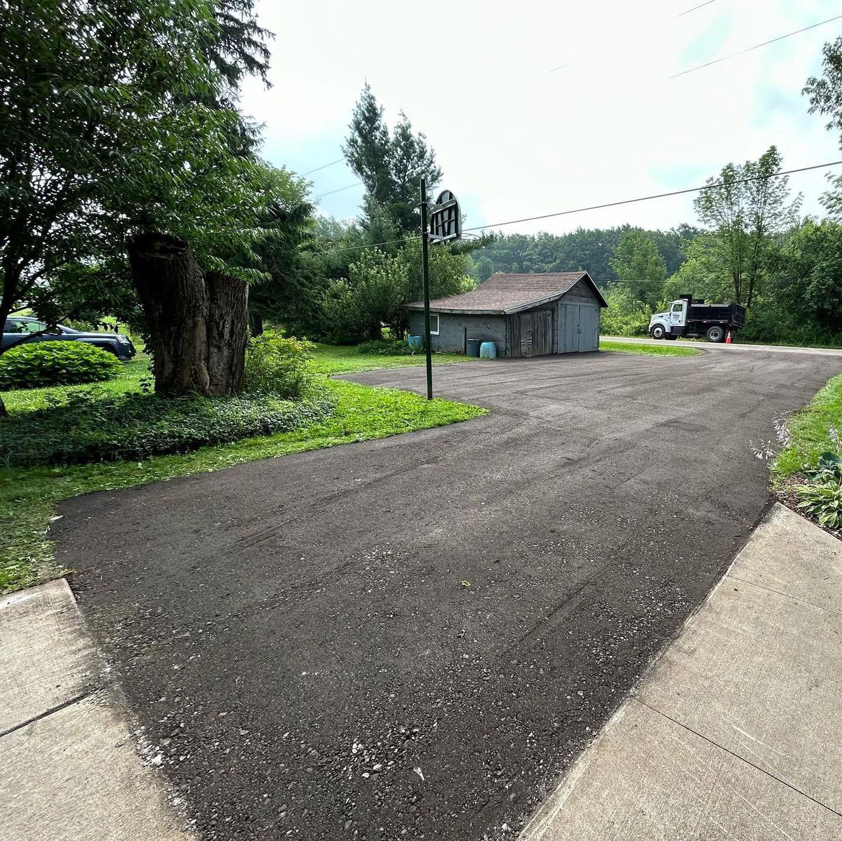 Concrete Driveway Installation for Tri County Enterprises in Benton, PA