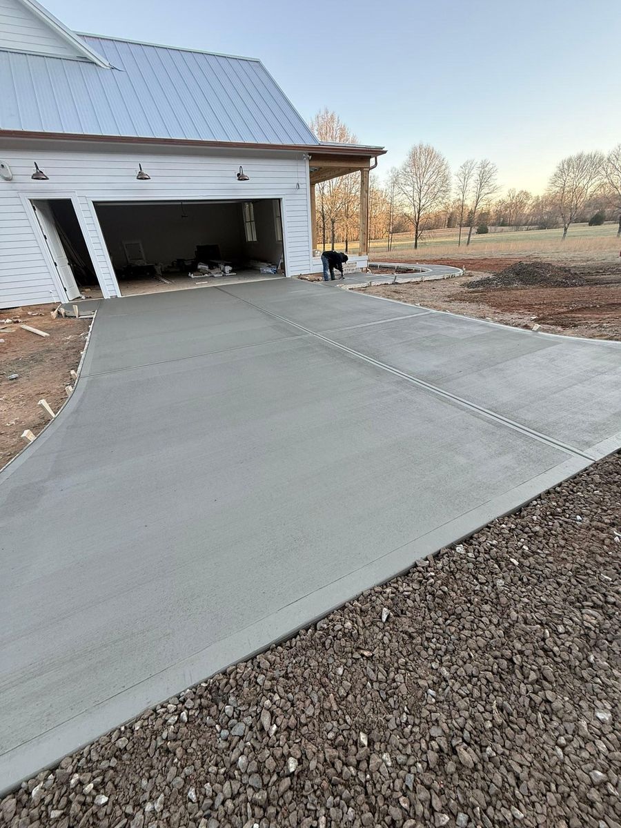 Concrete Slab Construction for DMGZ Concrete in Winston-Salem, NC