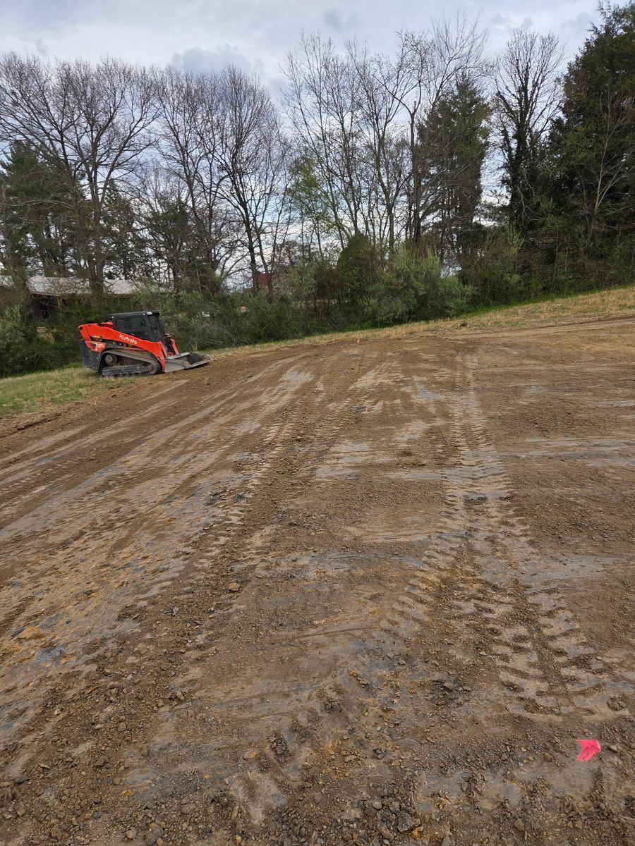 Leveling for Troyer's Excavation in Monterey, TN
