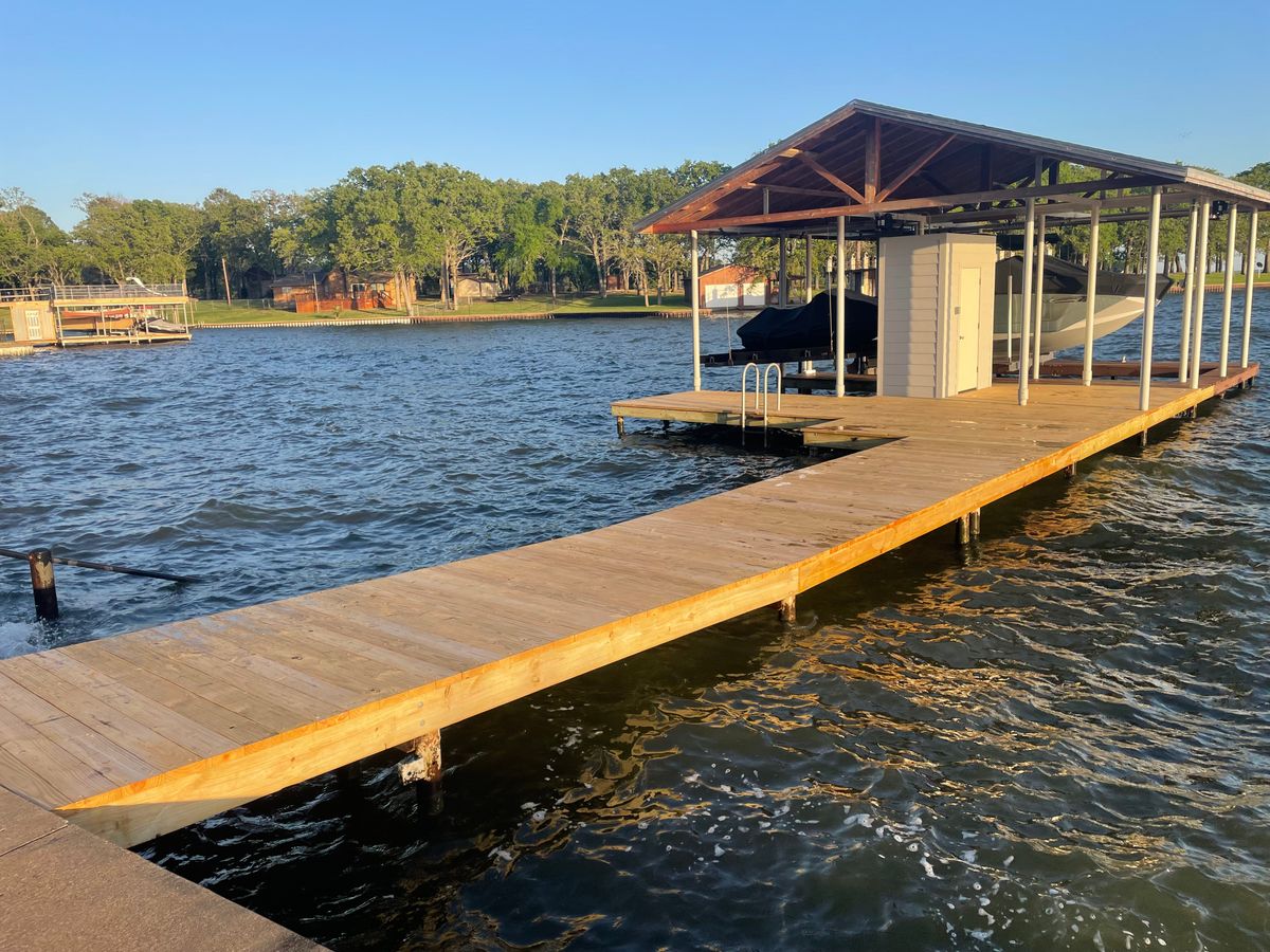 Deck & Patio Installation for One Level Construction in Scurry, TX