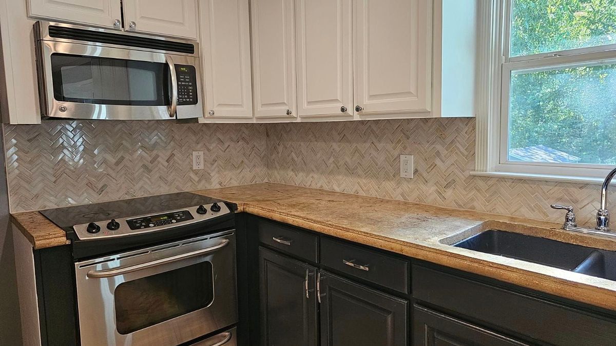 Kitchen Renovation for Landin's TILE WORK in Shelby, NC