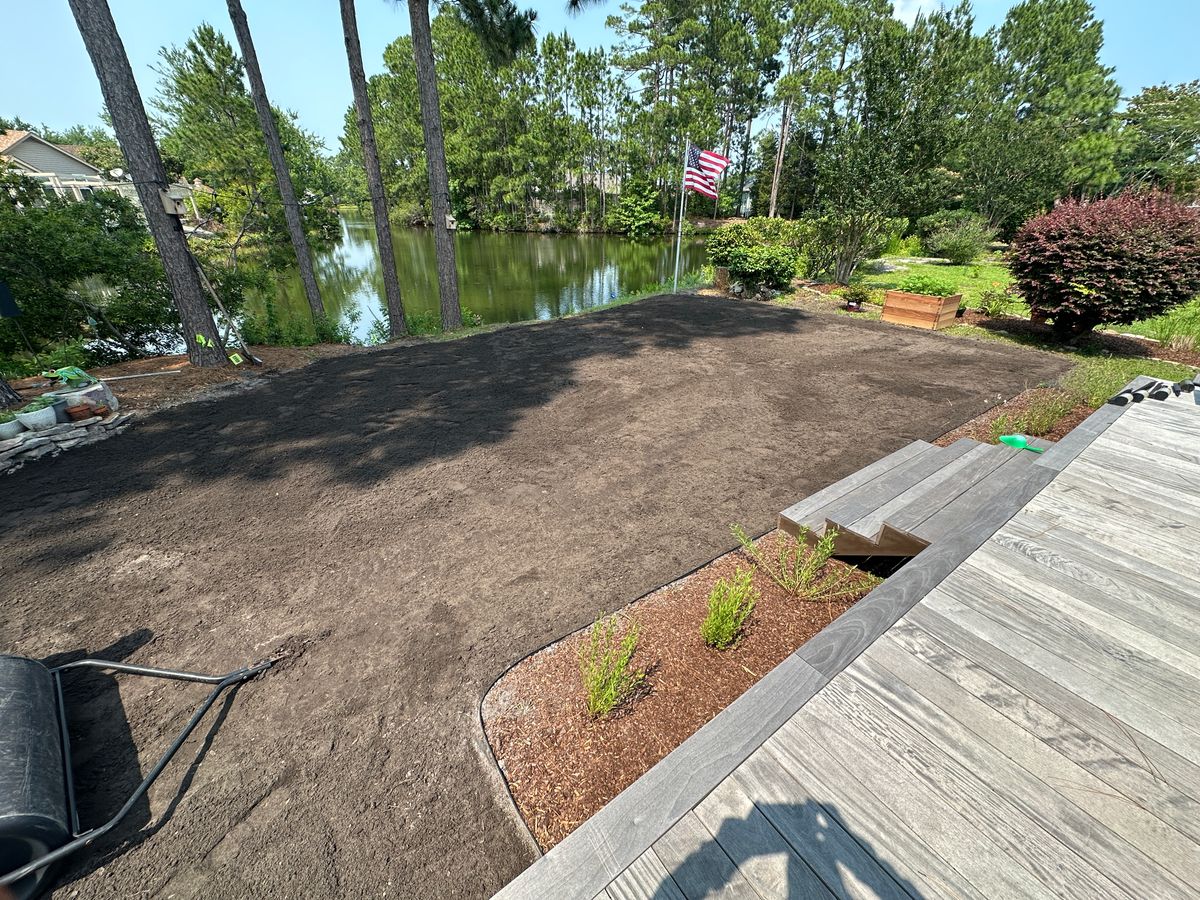 Landscape Renovation for Nature Tones Landscaping & Hardscaping in Hampstead, NC