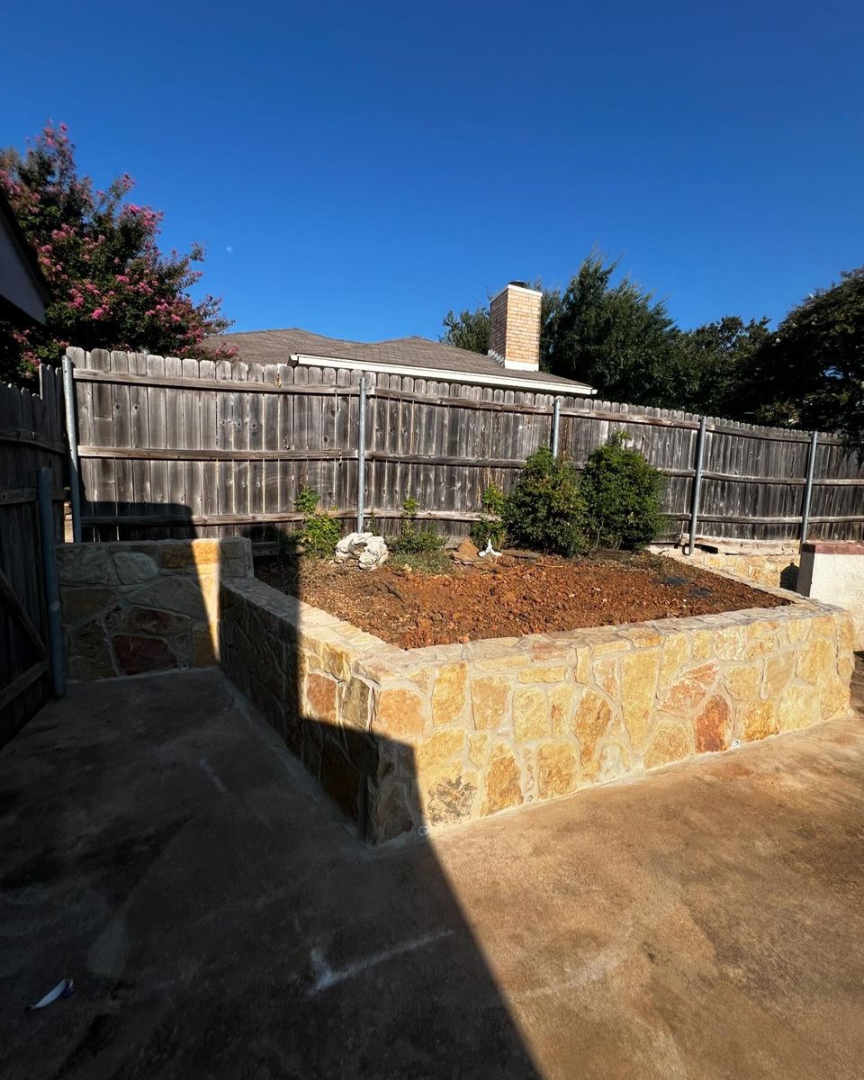 Retaining Walls for BW Concrete Contracting LLC in Fort Worth, TX