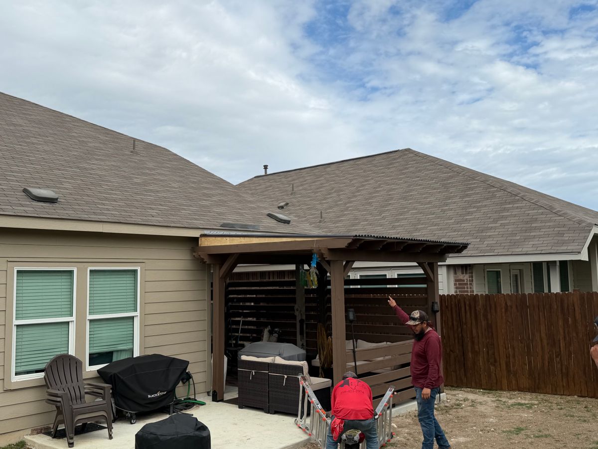 Patio Design & Construction for DR Landscape in San Antonio, TX