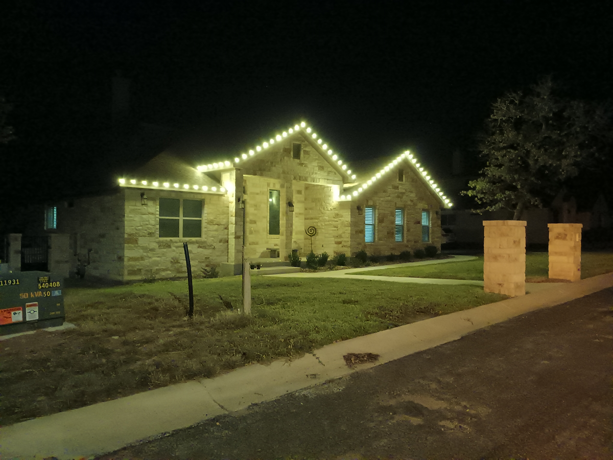 Christmas Light Installation for Xtreme Clean Plus in Fredericksburg, TX