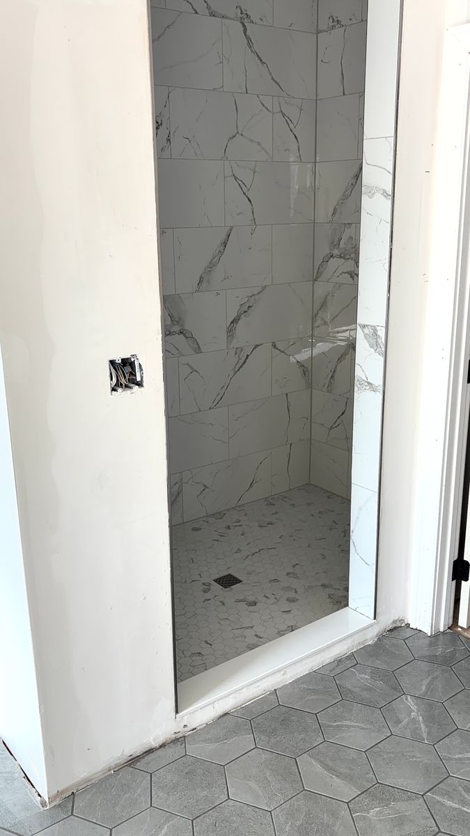 Floor Tiling for A-Otay Constructs Etc. in Lawrence County, TN