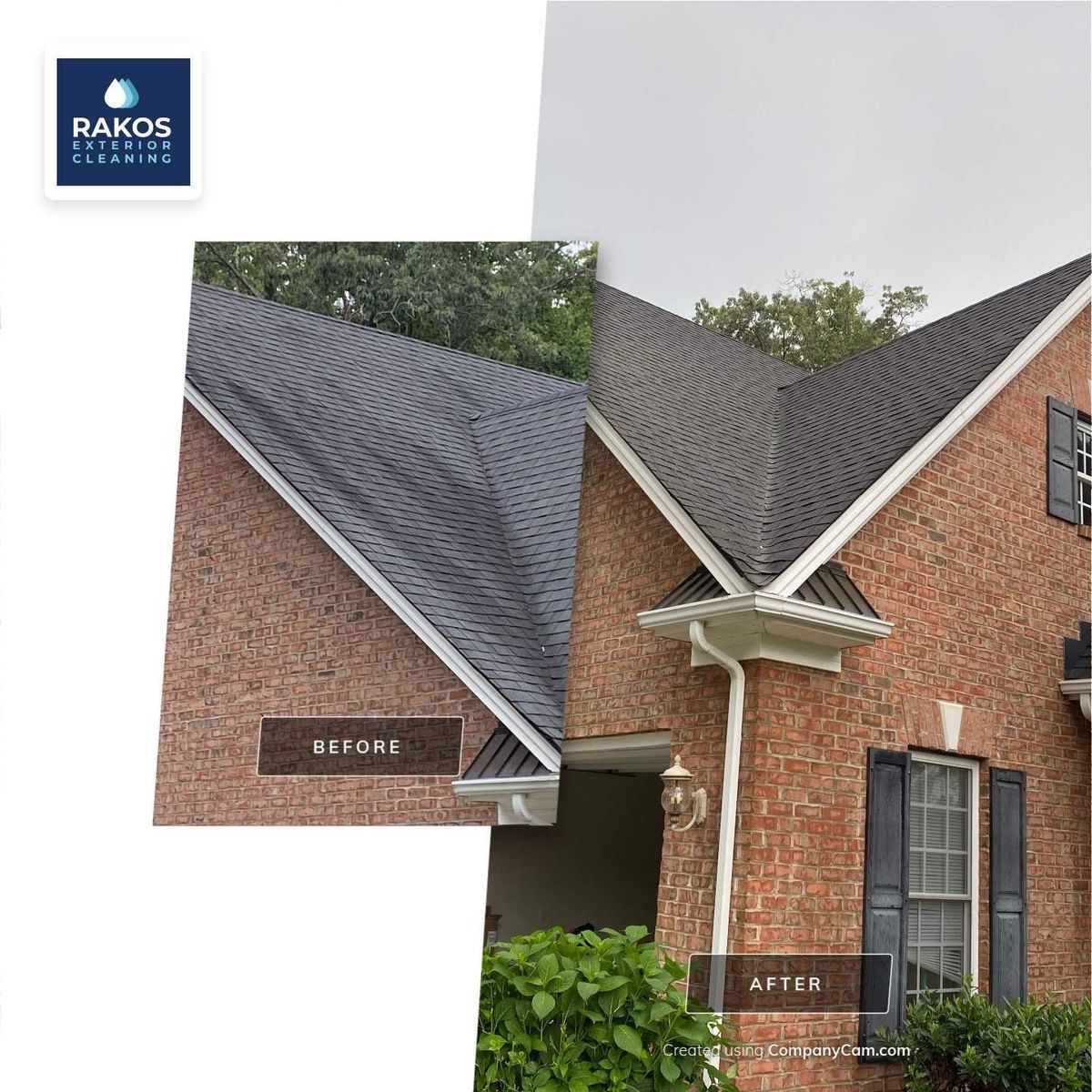 Roof Cleaning for Rakos Exterior Cleaning in Lynchburg, VA