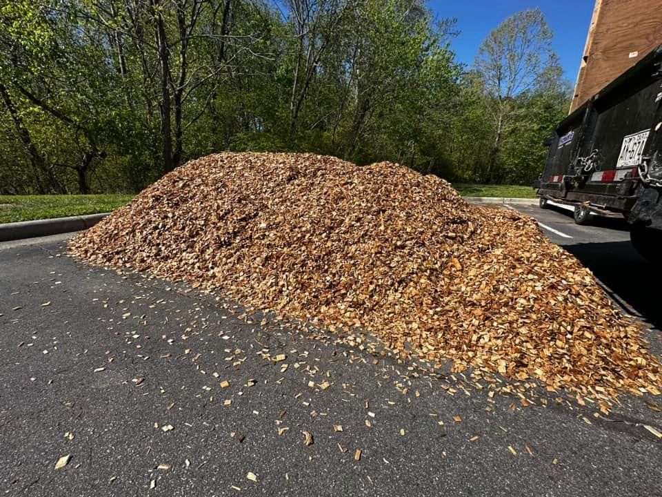 Mulch Installation for Cisco Kid Landscaping Inc. in Lincolnton, NC