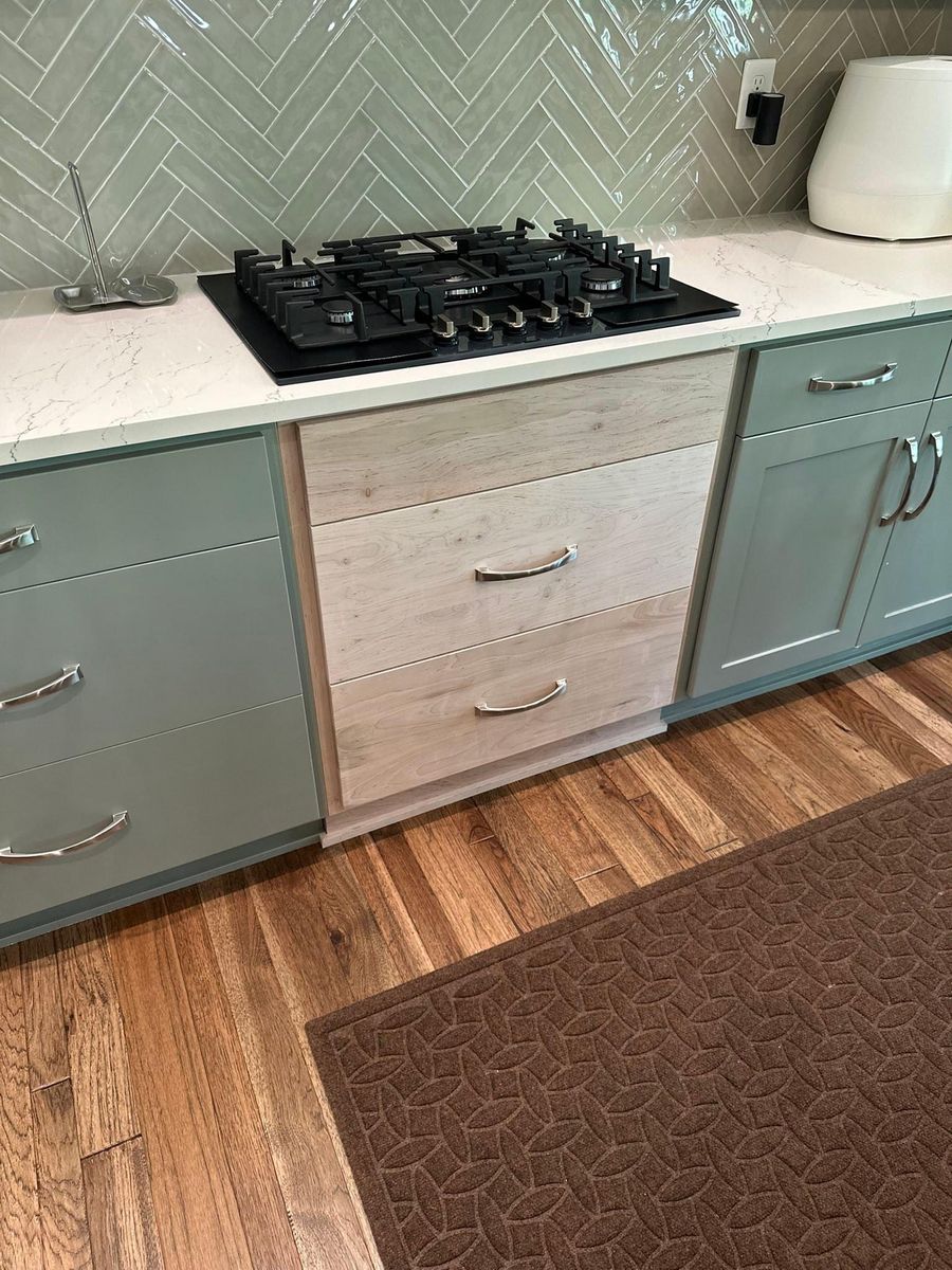 Cabinet Refinishing for Hughberts Siding & Painting in Rochester, MN