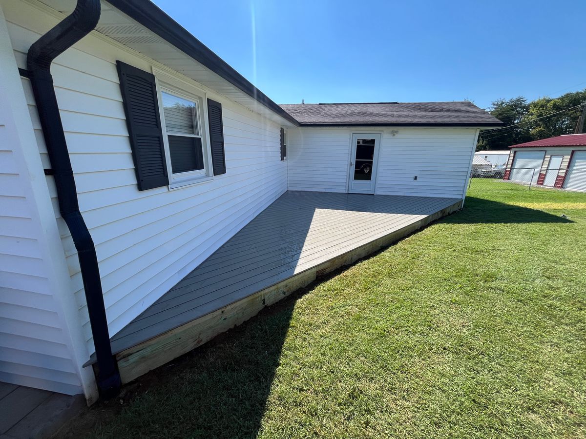 Deck, Porch, & Patio Installation for Wheeler Brothers Construction in Kingsport, TN