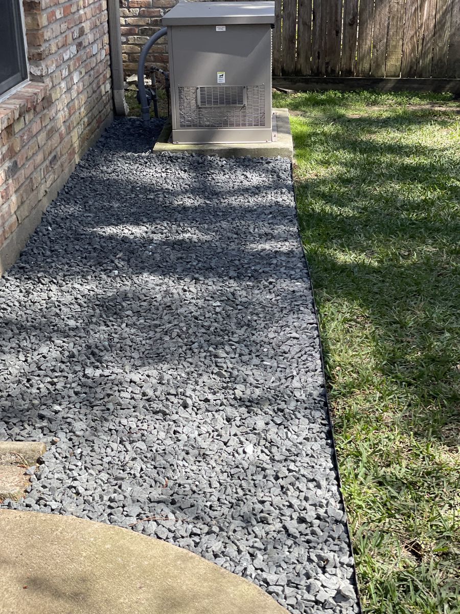 Hardscaping for Atlas Land Design in Creekside Park, TX