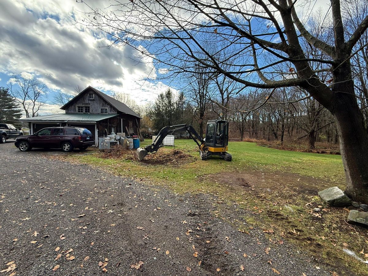 Land Clearing & Yard Expansion for Lennon Land Management in Suffield, CT