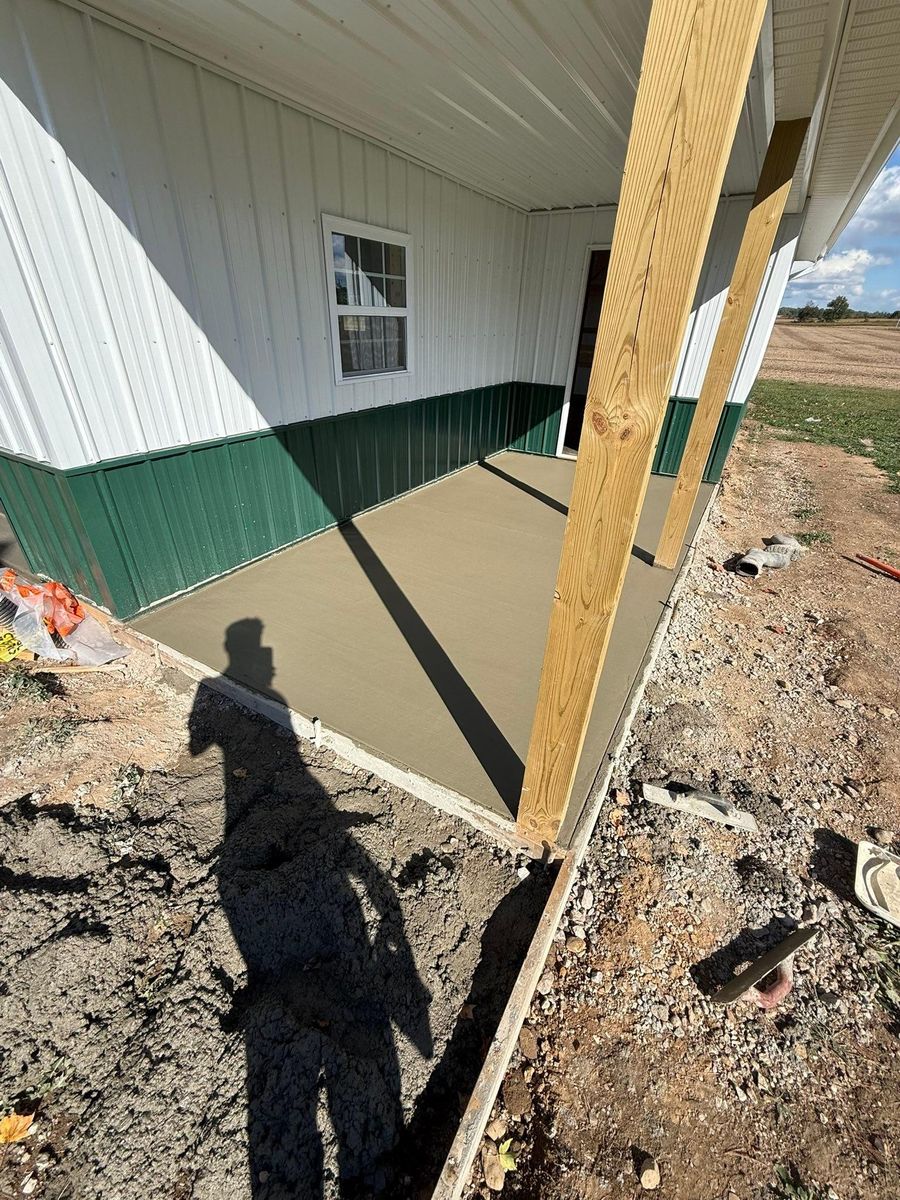 Site Preparation for Solid Rock Concrete & Landwork in Galion, OH