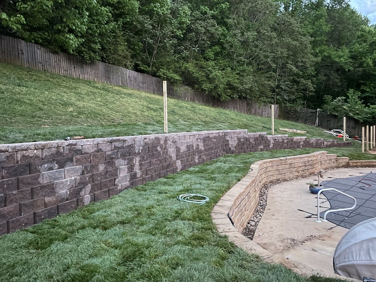 Hardscaping for Rose Land Services in Pegram, TN