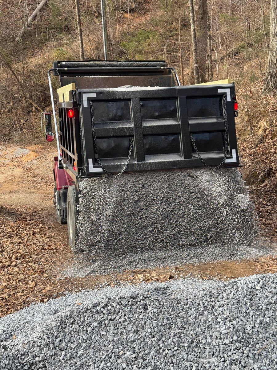 Site Preparation for Grayson Groundworks in Sevierville, TN