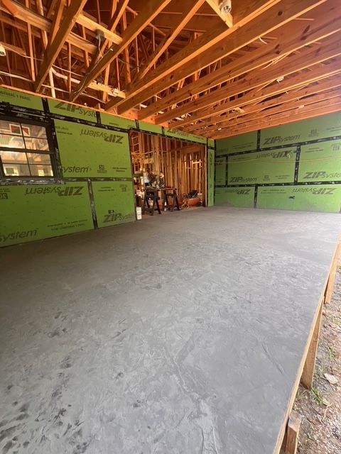 Concrete Slab Construction for A&J Concrete Service in Knoxville, TN