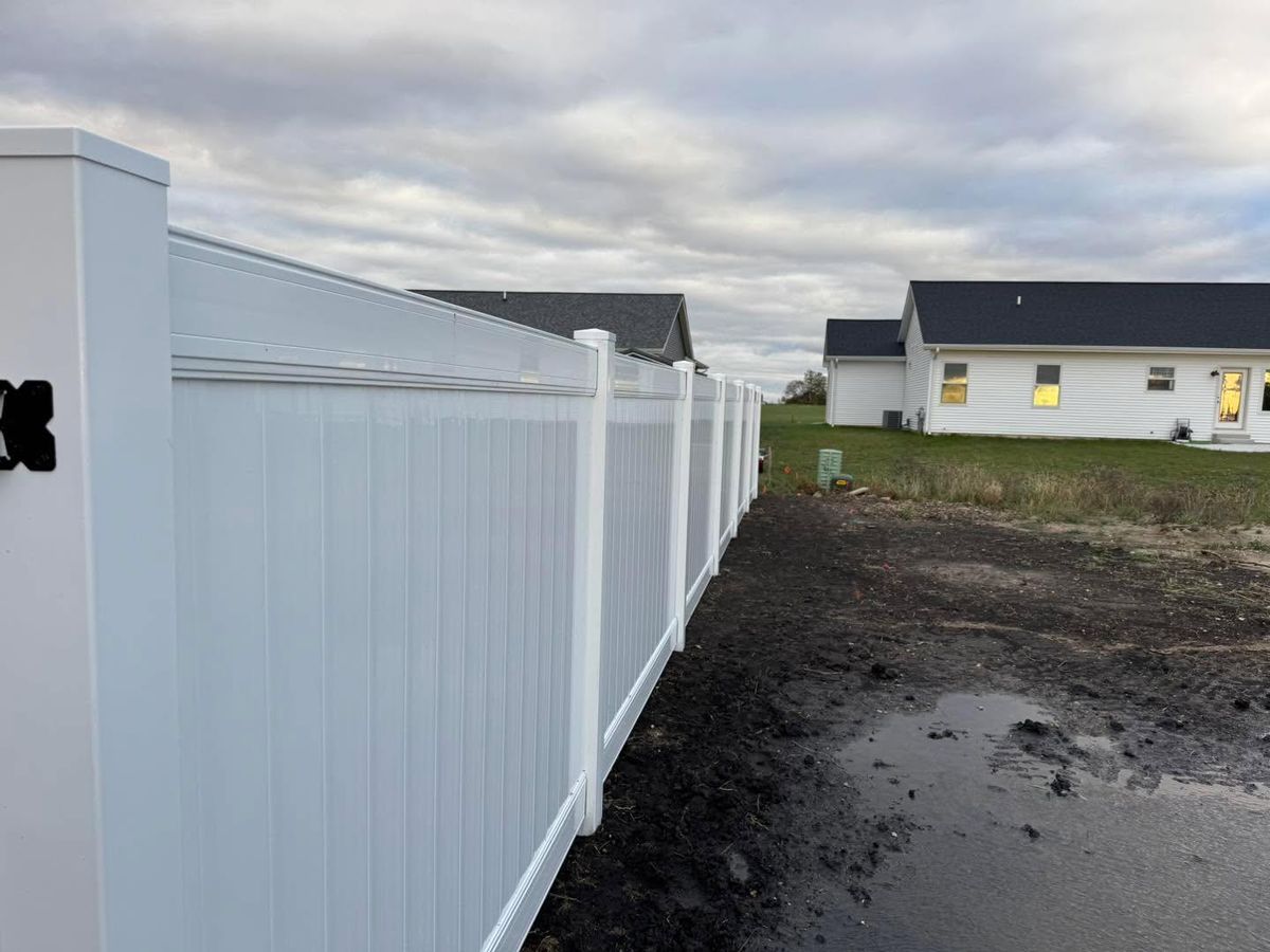 Fence Installation for Illinois Fence & Outdoors in Kewanee, IL