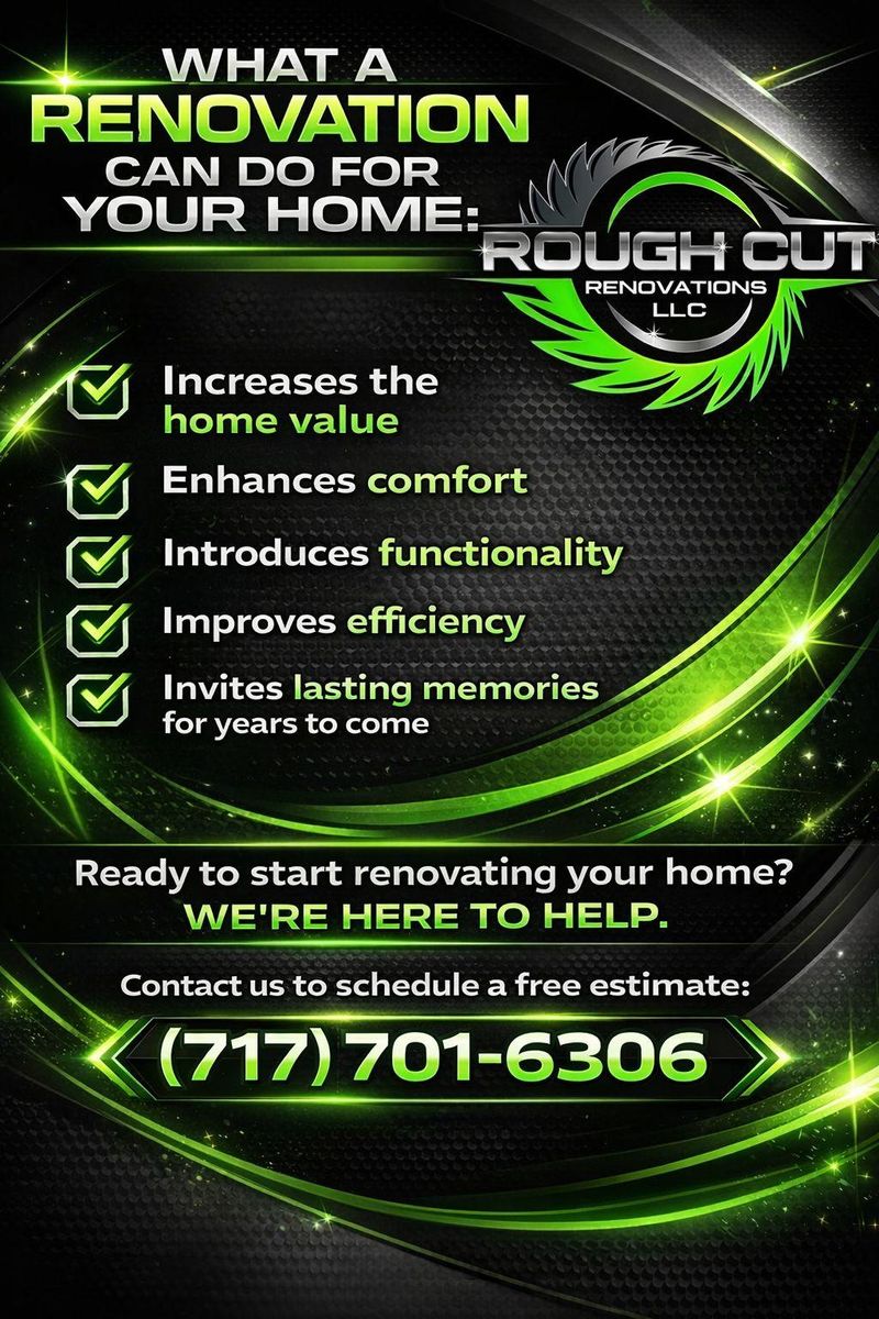 Kitchen Renovation for Rough Cut Renovations in Millersburg, PA