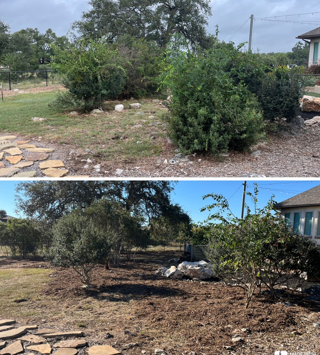 Tree Trimming & Land Clearing for Bad Axe Landscapes LLC in Blanco, TX