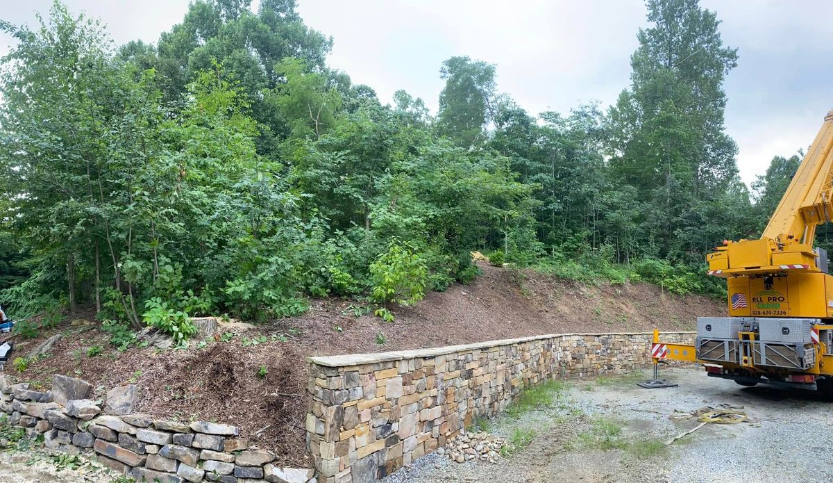 Grading for Andy's Tree Service in Zirconia, NC