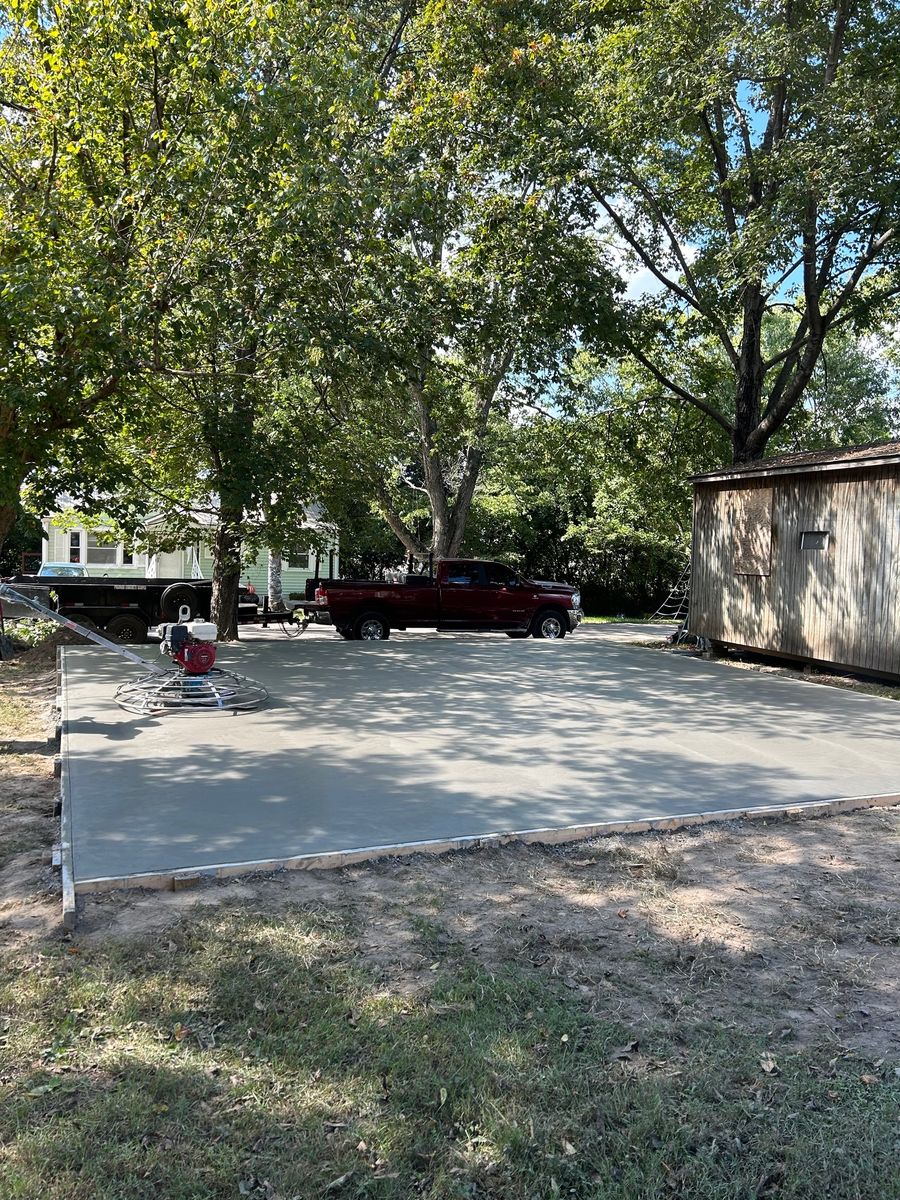 Garage Slabs for Premier Concrete Scapes in Murfreesboro, TN