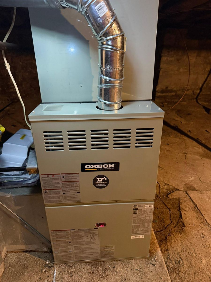 Installation of HVAC Systems for TJS HVAC Services in Olathe, KS