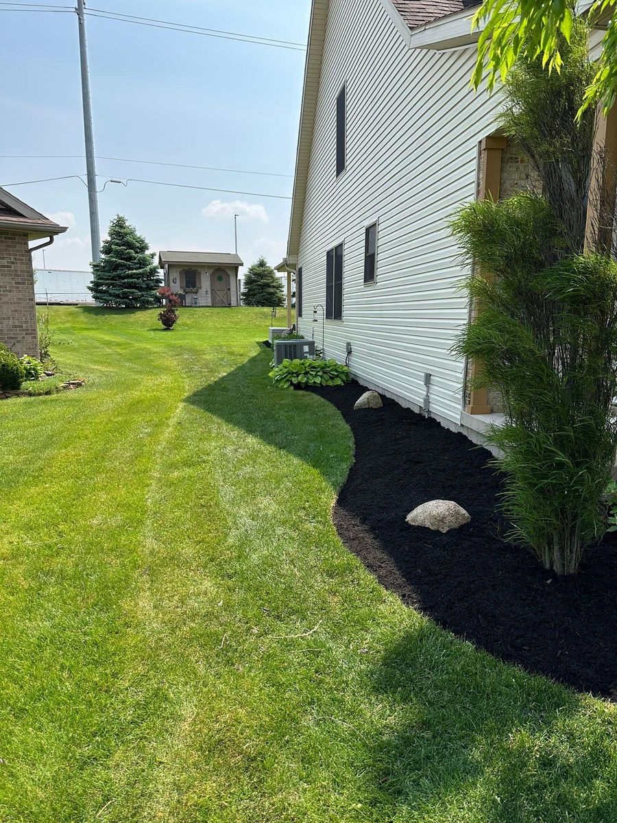 Landscape design for OT Lawn and Landscaping LLC in Carey, OH