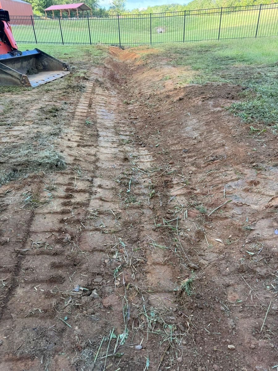 Skid Steer Work for Greenwood Lawn & Landscaping LLC in Talladega, Alabama