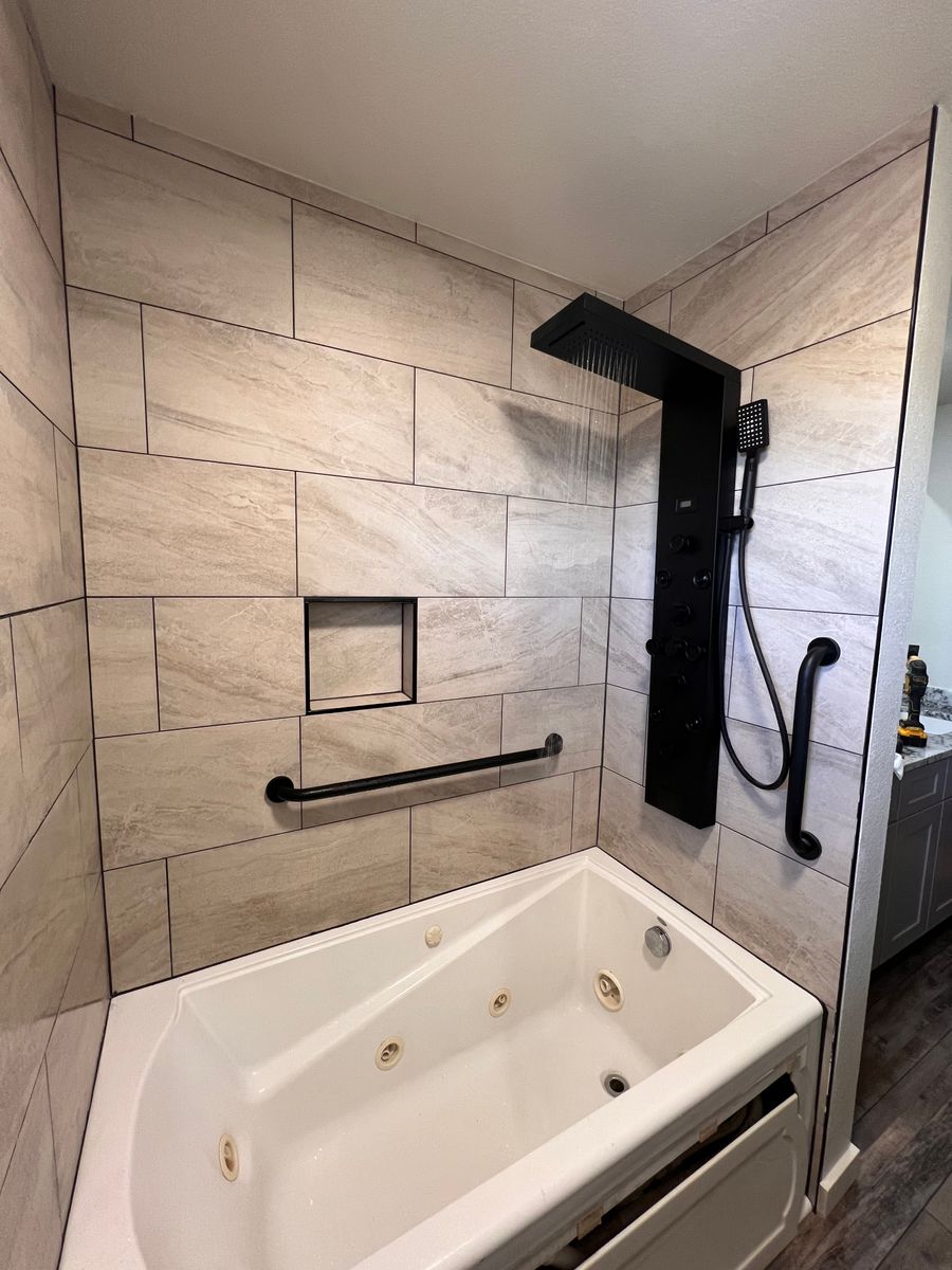 Bathroom Renovation for Peak Renovations & Design in Greeley, CO