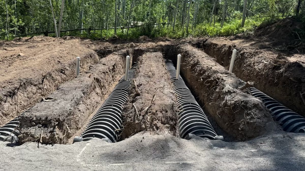 Septic Systems for Hansen Earth Works in Jackson, WY