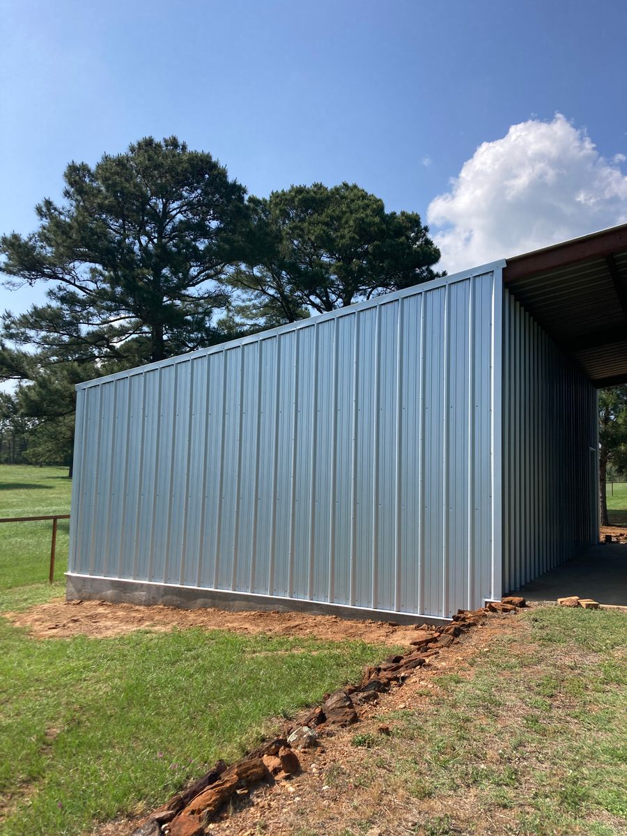 Pre-Engineered Metal Buildings for 292 Construction LLC in Gonzales County, TX