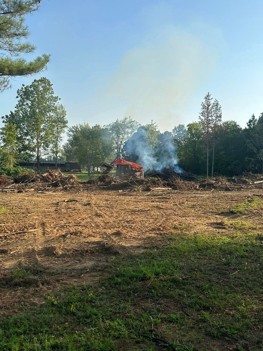 Land Clearing for Lanes Land Management in Fayetteville, TN