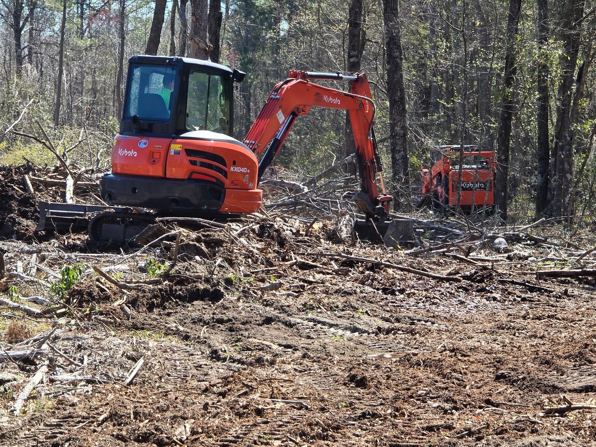 Bush Hogging for T&S Land Management Services in Effingham County, GA