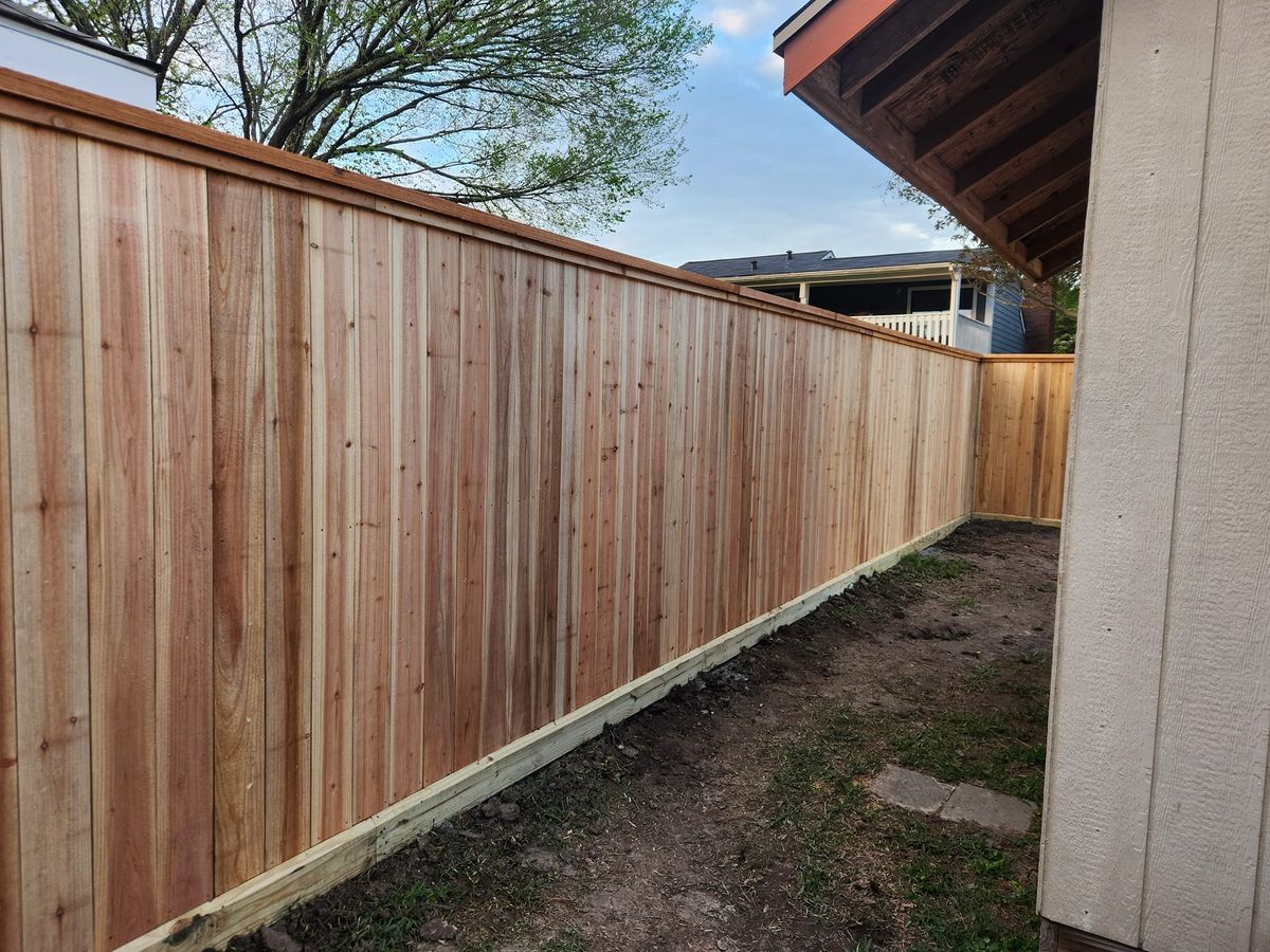 Fence Installation for Right Choice Landscaping LLC in Houston, TX