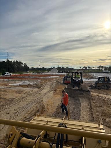Site Preparation for Parker Land Services in Lakeland, FL