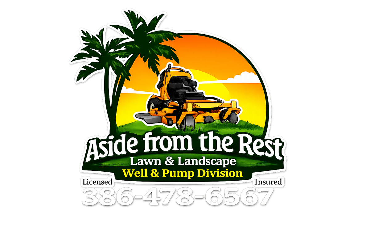 Lawn maintenance for Aside from the Rest in Port Orange, FL