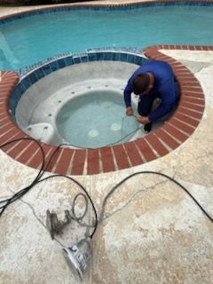 Pool Light Servicing for Texas Proud Pools in Galveston County, TX