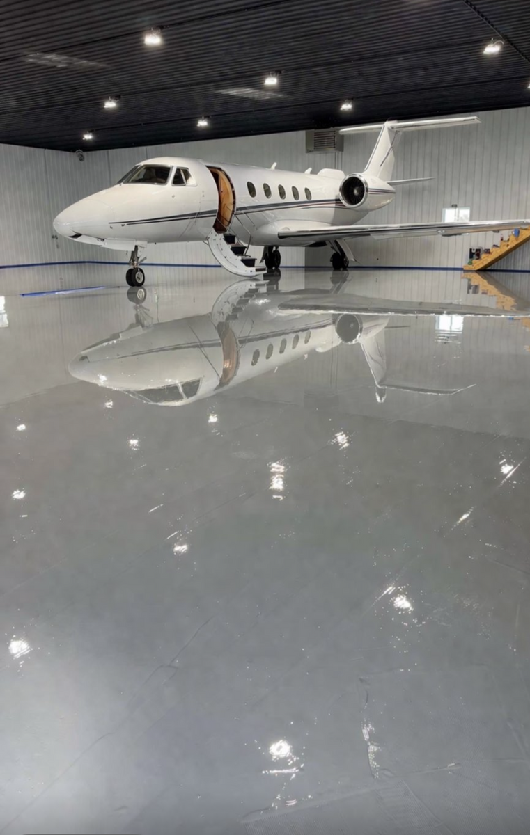 Epoxy Floor Coating for Majestic Concrete and Landscape in Cross Lake, MN
