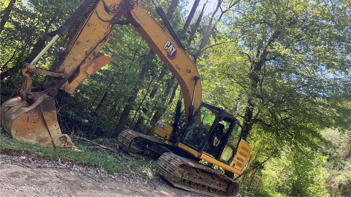 Excavation for Collins Constructors in Fyffe, AL