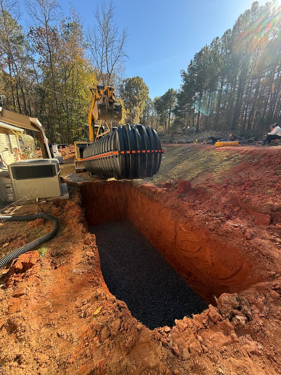 Drainage Solutions for Dirt Pro Land Solutions in Fayetteville, GA