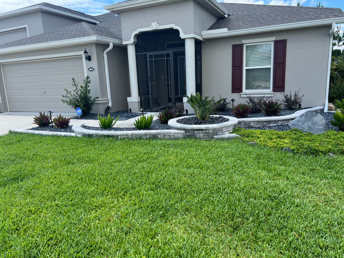 Landscape Desgin for R.B. & Company in Belleview, FL