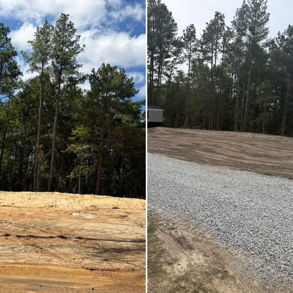 Driveway Installation for Coursey Construction in Metter, GA