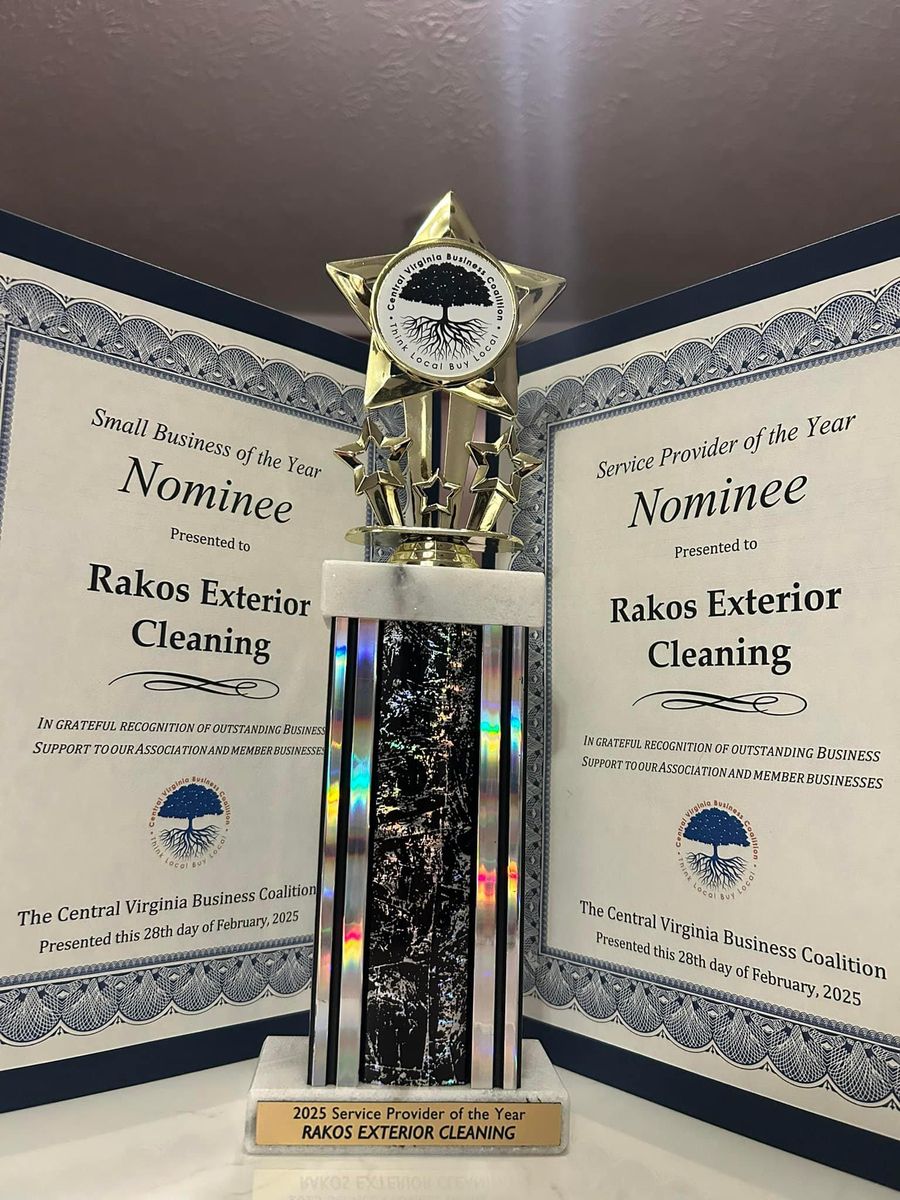 Window Cleaning for Rakos Exterior Cleaning in Lynchburg, VA