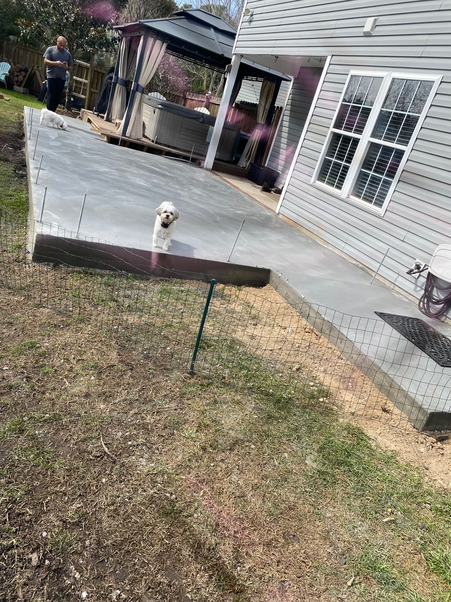 Patio Design & Installation for D & G Construction Solutions LLC in Wilmington, NC