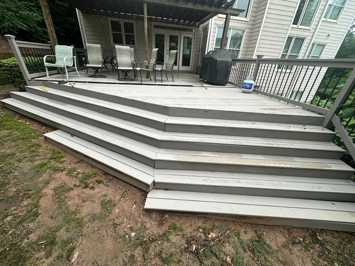 Deck & Patio Installation for Master Tech Industries in Sandy Springs, GA