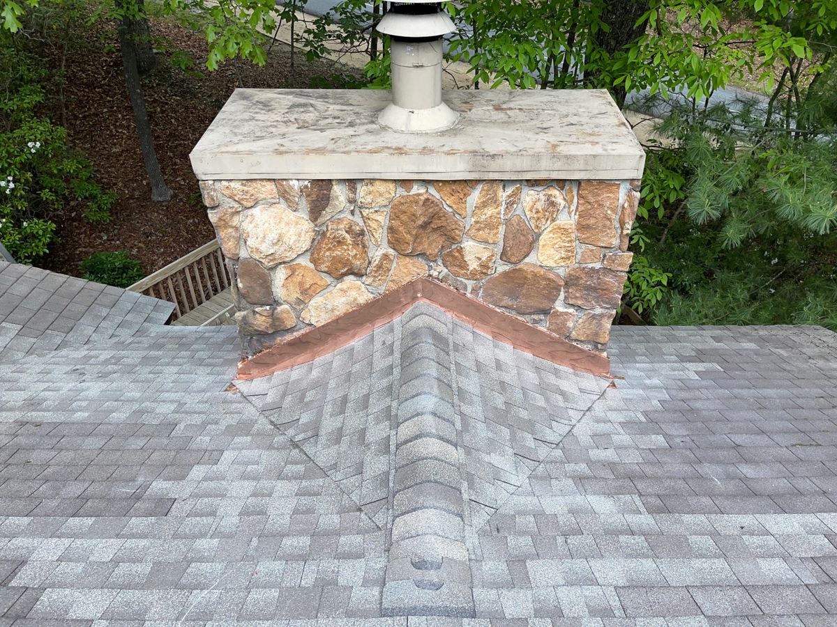 Chimney Replacement for RJ Roofing of WNC in Brevard, NC