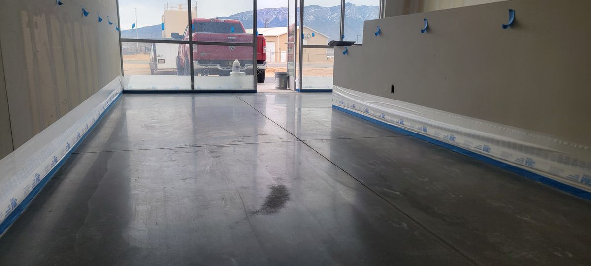 Polished Concrete for Not Just Concrete in Albuquerque, NM