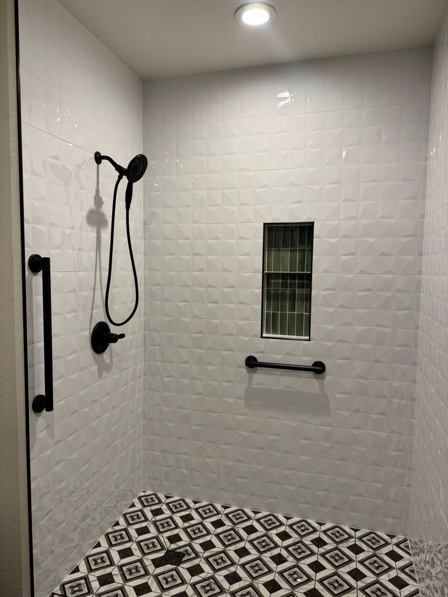 Bathroom Tiling for Dakota Tile & Stone in Belle Fourche, SD