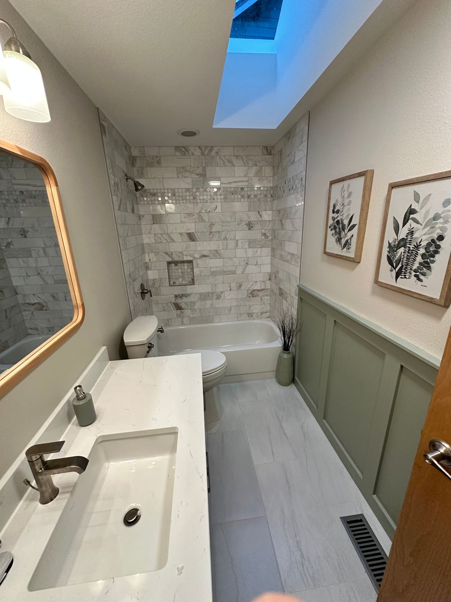 Full renovation for P Martin Construction LLC in Snohomish, WA